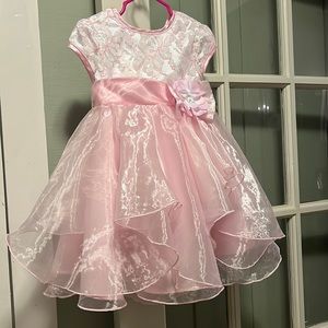 Soft Pink Girls Dress